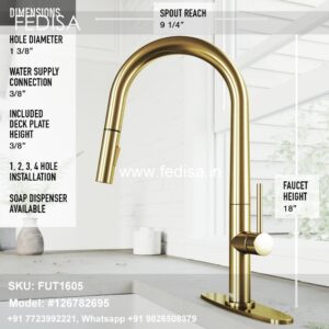 Kitchen Taps Faucets Bathroom Taps Kitchen Faucets Model No - 8962