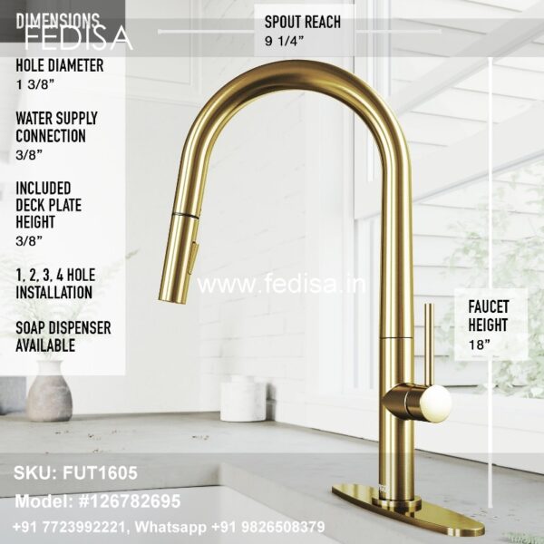 Kitchen Taps Faucets Bathroom Taps Kitchen Faucets Model No - 8962